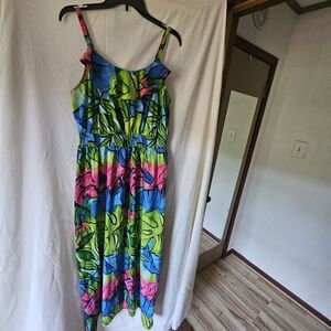 Lane Bryant Colorful Maxi Dress